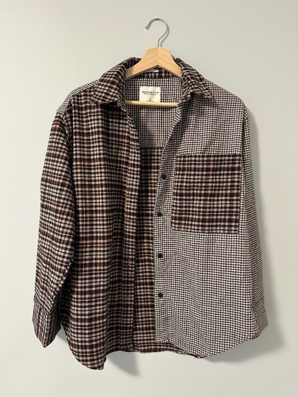 Abercrombie & Fitch Fall Flannel Long Sleeve Shirt XS